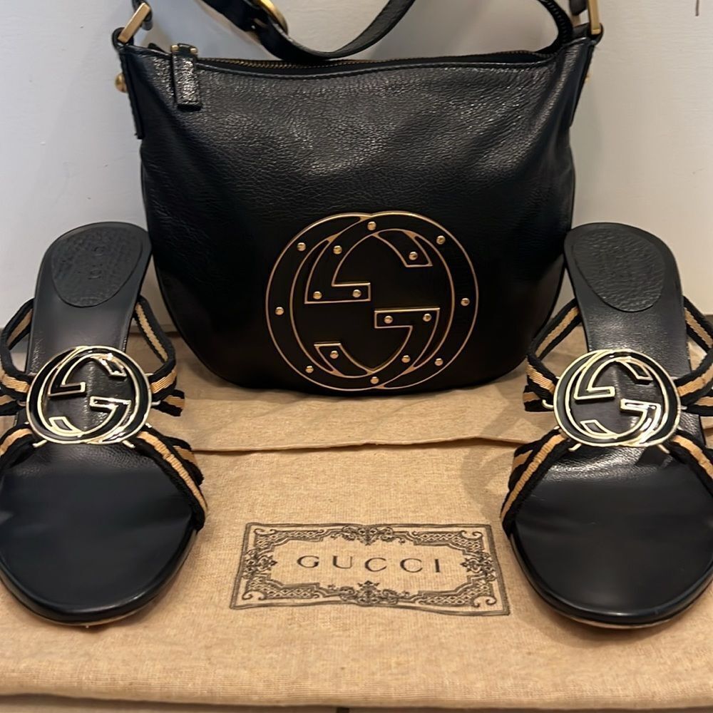 Gucci GG Blondie Mini Leather Bag